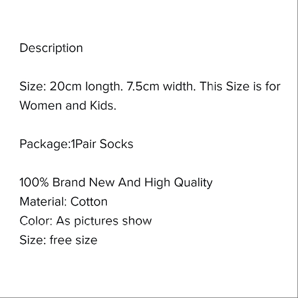 Women/kid's ankle socks with Skittles  print. - Picture 6 of 6